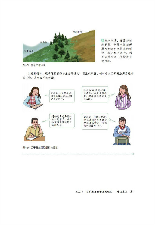 第三节 世界最大的黄土堆积区――黄土高原(第31页)