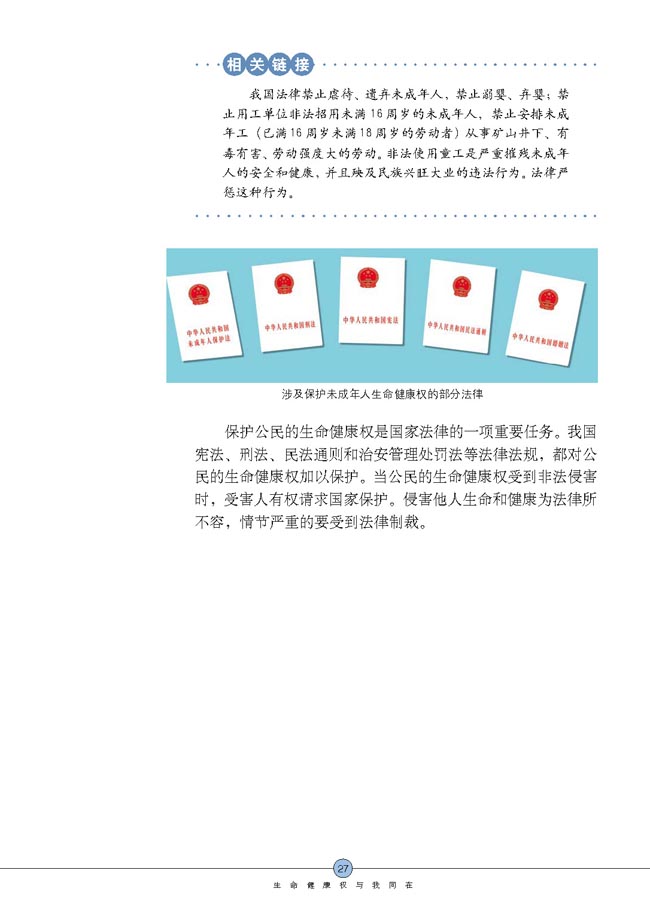 生命和健康的权利(第27页)