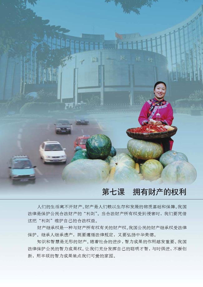 第七课 拥有财产的权利(第67页)