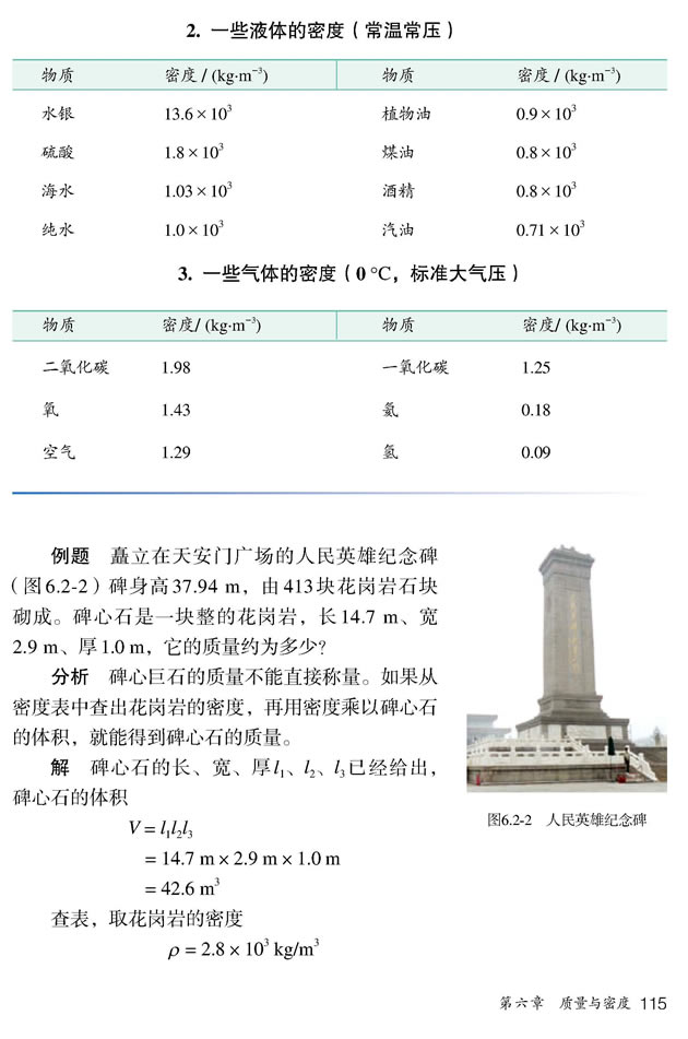 第2节 密度(第115页)