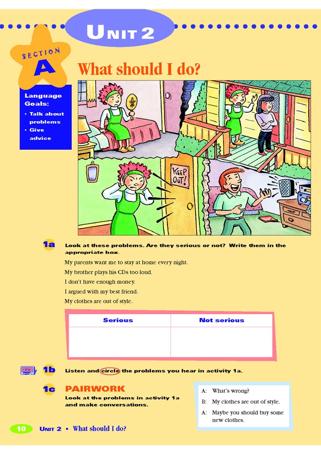 Unit 2 What should I do?(第10页)