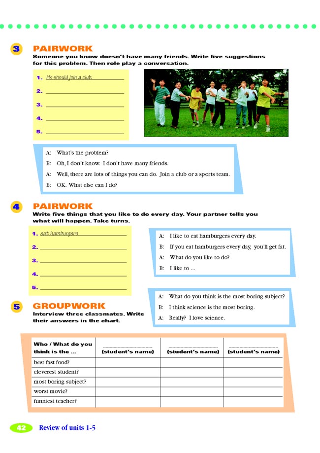 Unit 5 If you go to the party, you’ll have a great time!(第42页)