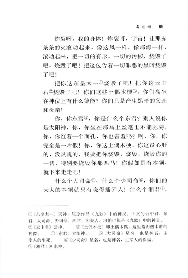 7＊雷电颂(第65页)