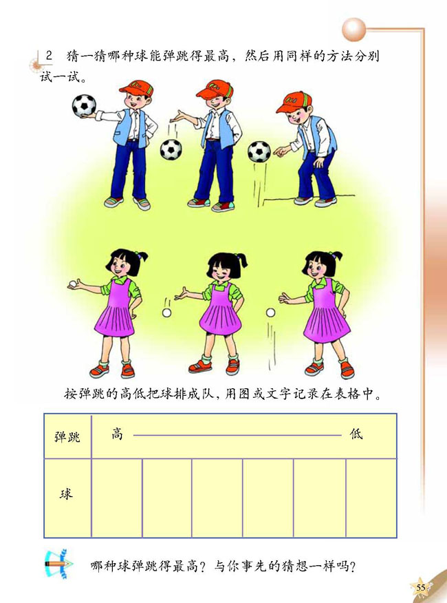 3 各种各样的球(第55页)