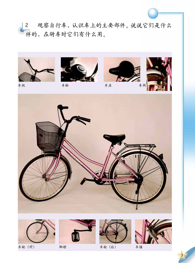 1 认识自行车(第3页)