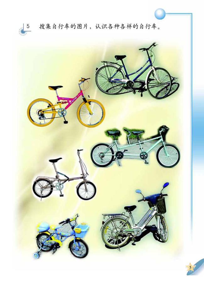 1 认识自行车(第5页)