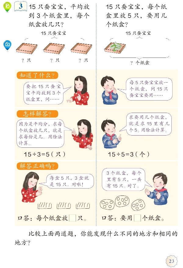 2 表内除法（一）(第23页)