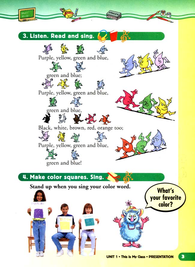 unit 1 This Is My Class(第3页)