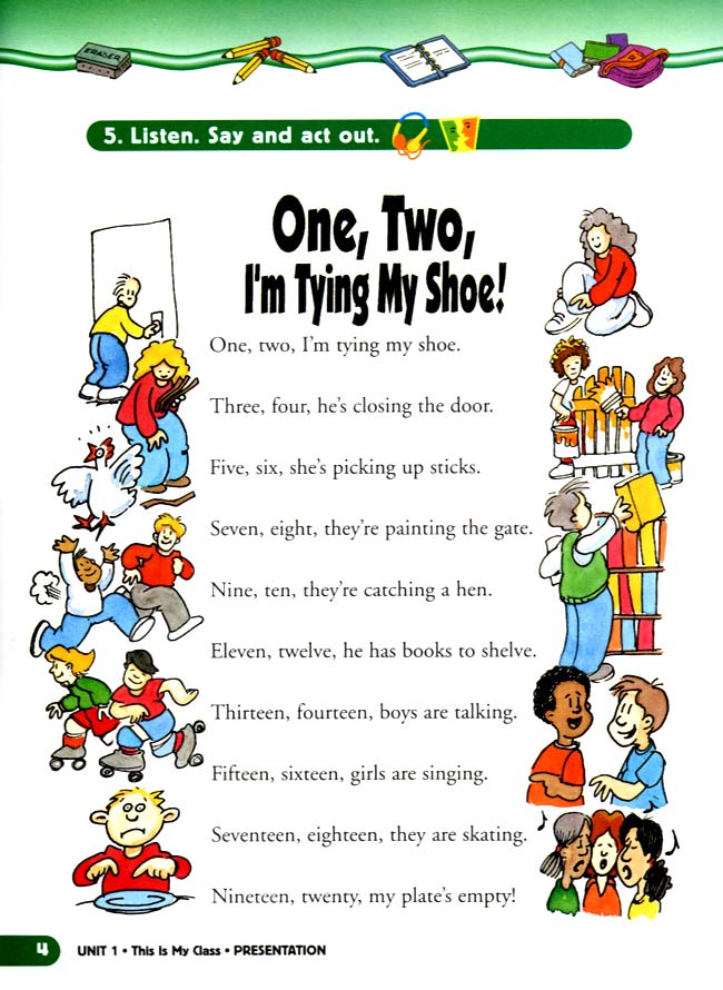 unit 1 This Is My Class(第4页)