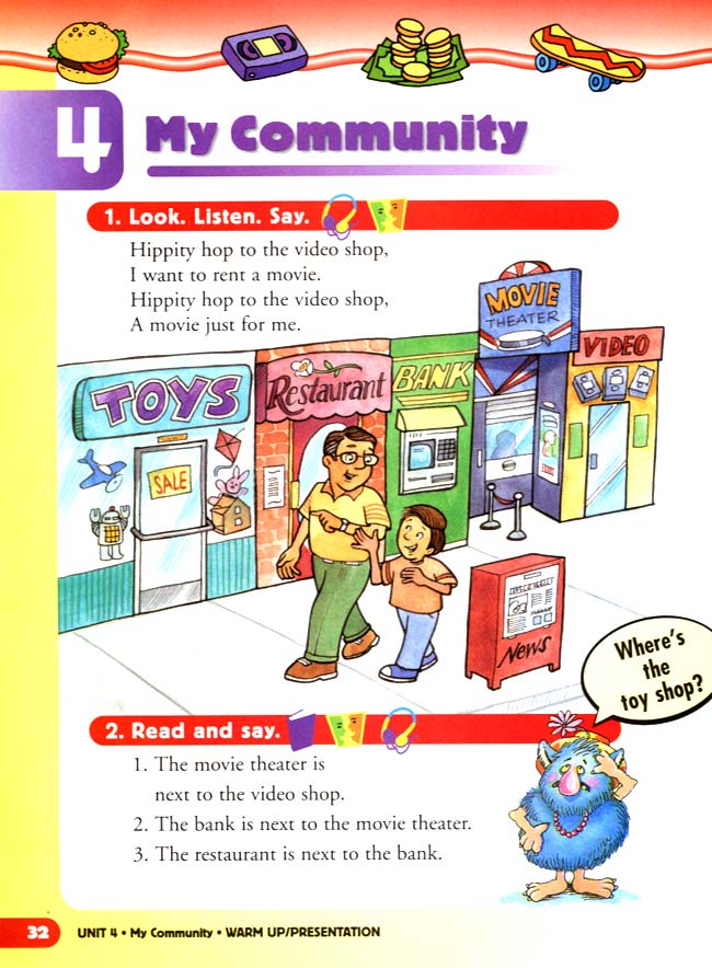 unit 4 My Community(第32页)