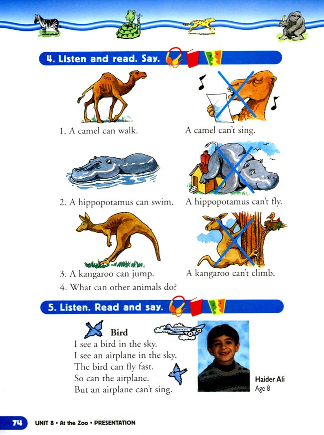 unit 8 At the Zoo(第74页)