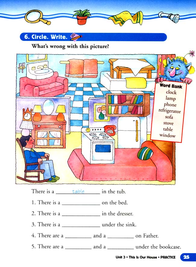 unit 3 This Is our House(第25页)