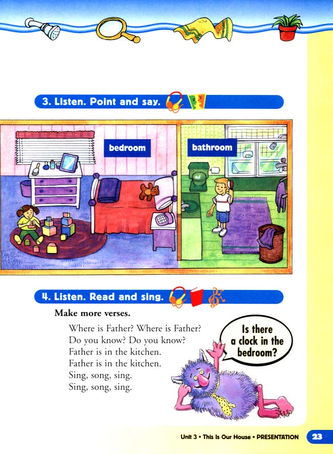 unit 3 This Is our House(第23页)