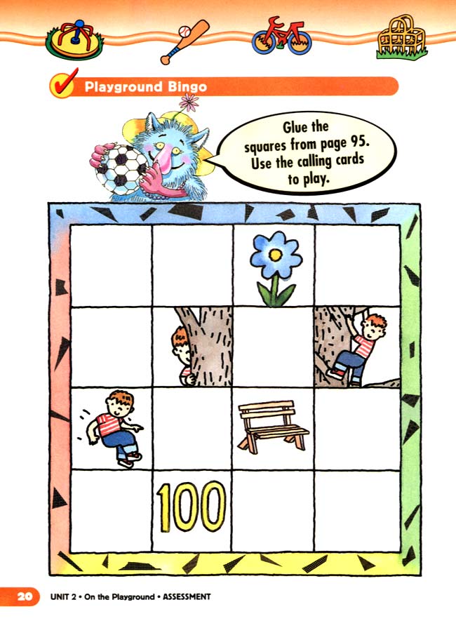 unit 2 On the Playground(第20页)