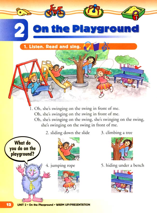 unit 2 On the Playground(第12页)