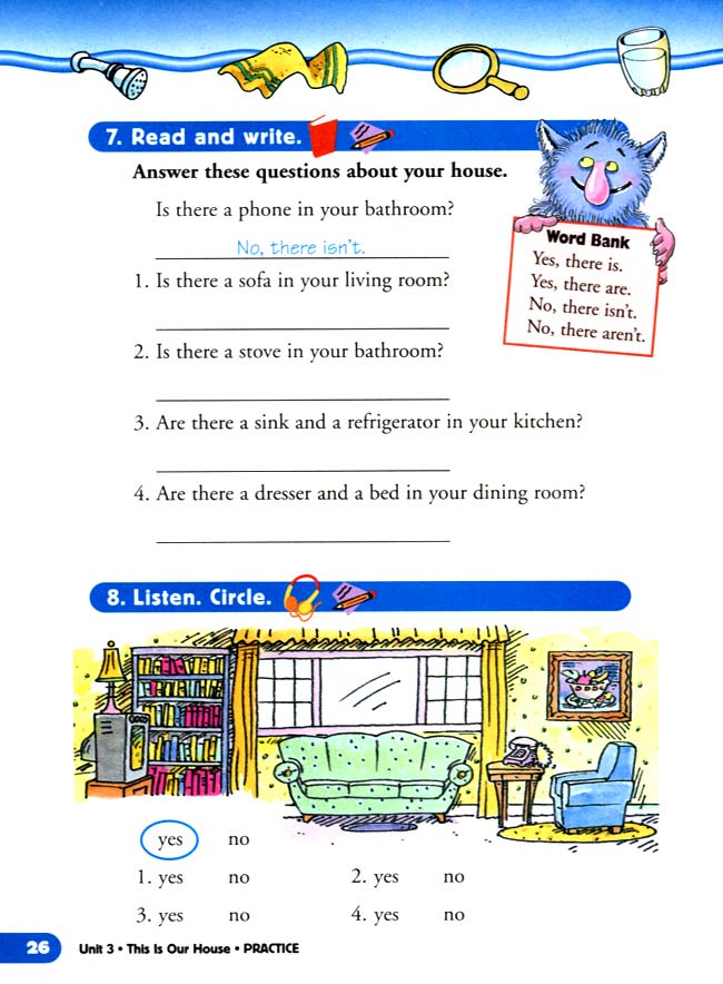 unit 3 This Is our House(第26页)