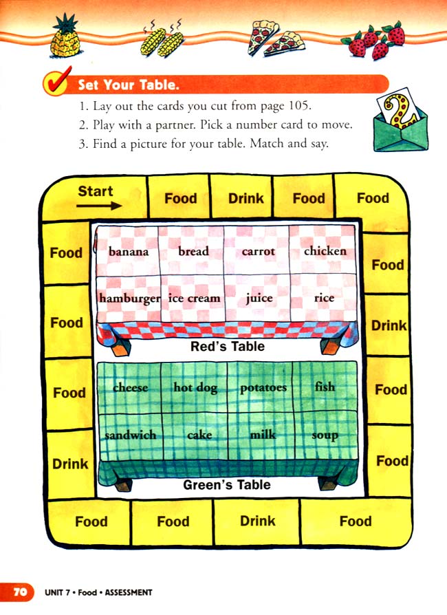 unit 7 Food(第70页)