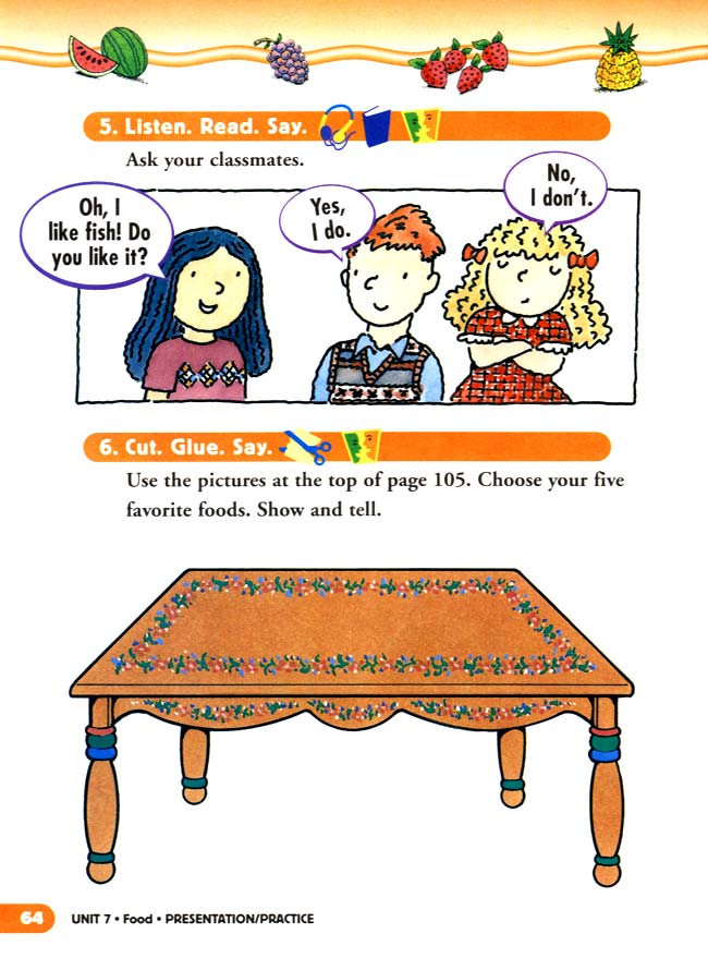 unit 7 Food(第64页)