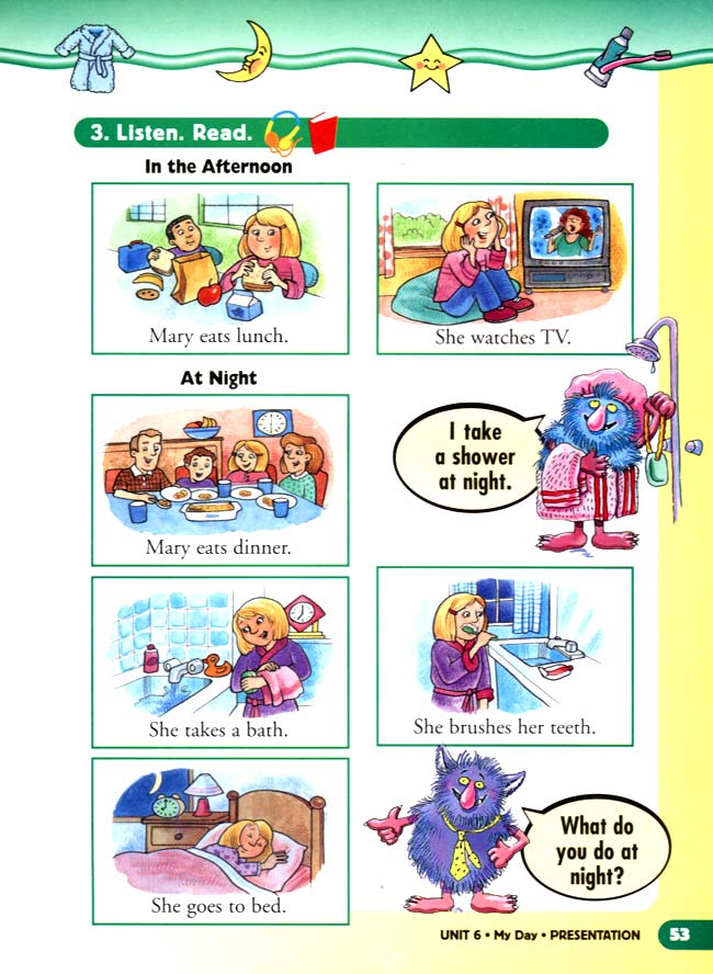 unit 6 My Day(第53页)