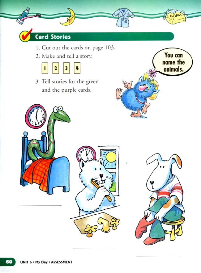 unit 6 My Day(第60页)