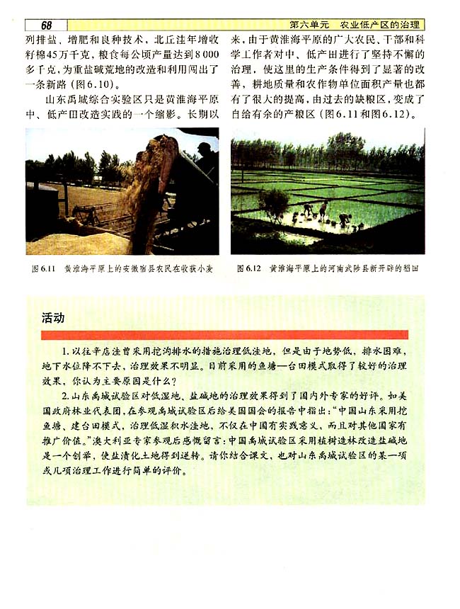 6．2 中、低产田的综合治理(第68页)