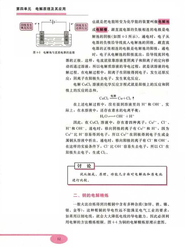 第一节 电解原理(第52页)