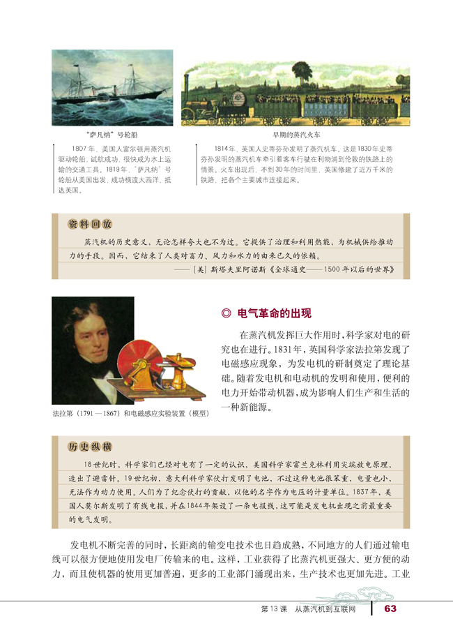 第13课 从蒸汽机到互联网(第63页)