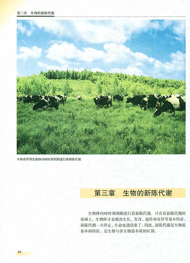 第三章 生物的新陈代谢(第44页)