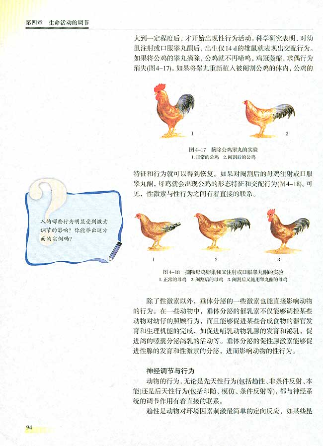 三 动物行为产生的生理基础(第94页)