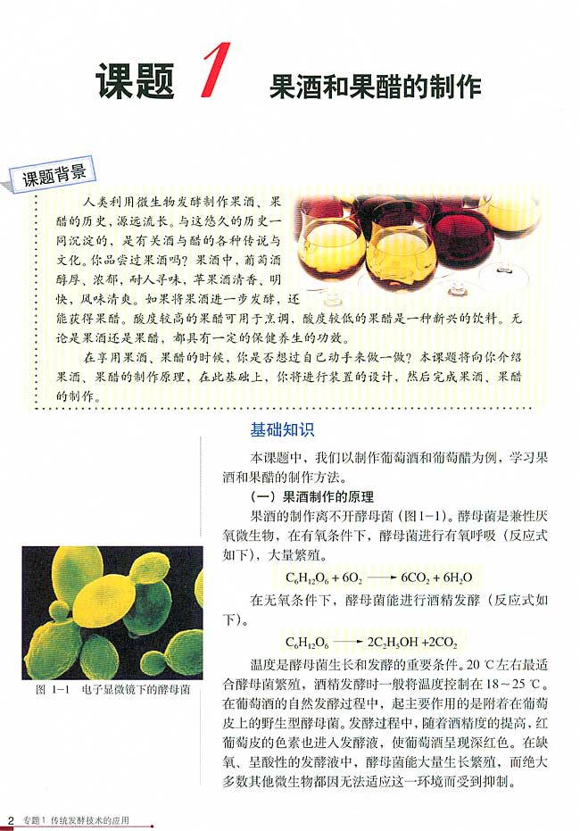 课题1 果酒和果醋的制作(第2页)