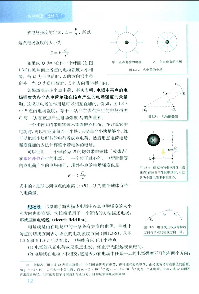 3 电场强度(第12页)