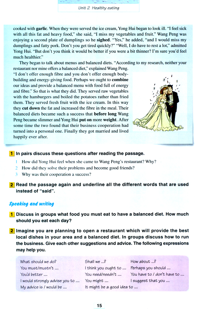 Unit 2 Healthy eating(第15页)