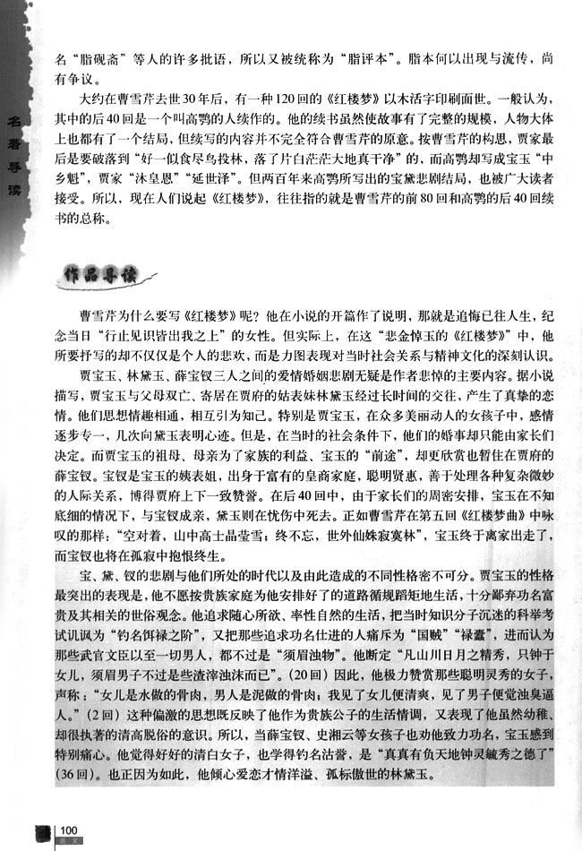 《红楼梦》(第98页)