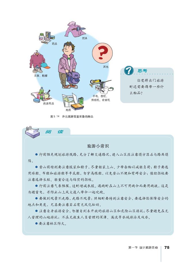 第一节 设计旅游活动(第75页)