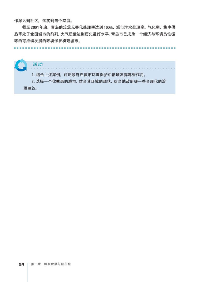第二节 城市化与城市环境问题(第24页)