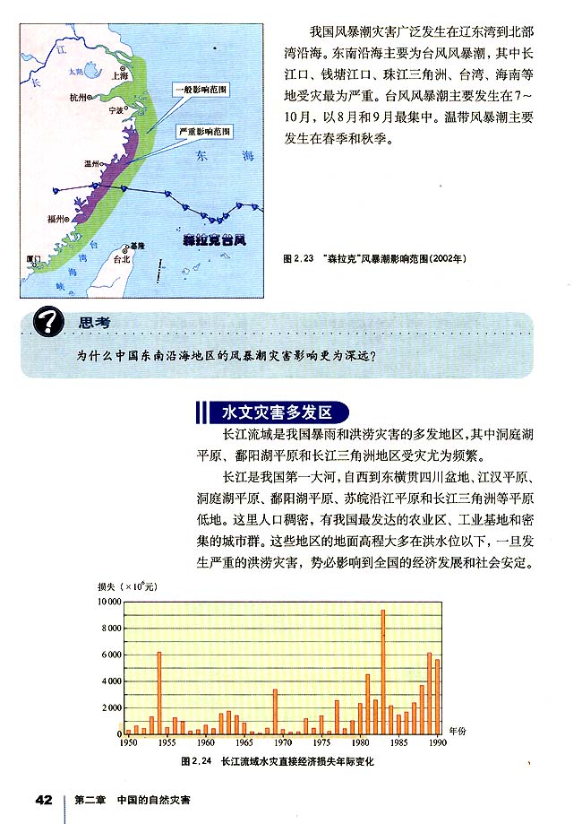 第三节 中国的水文灾害(第42页)
