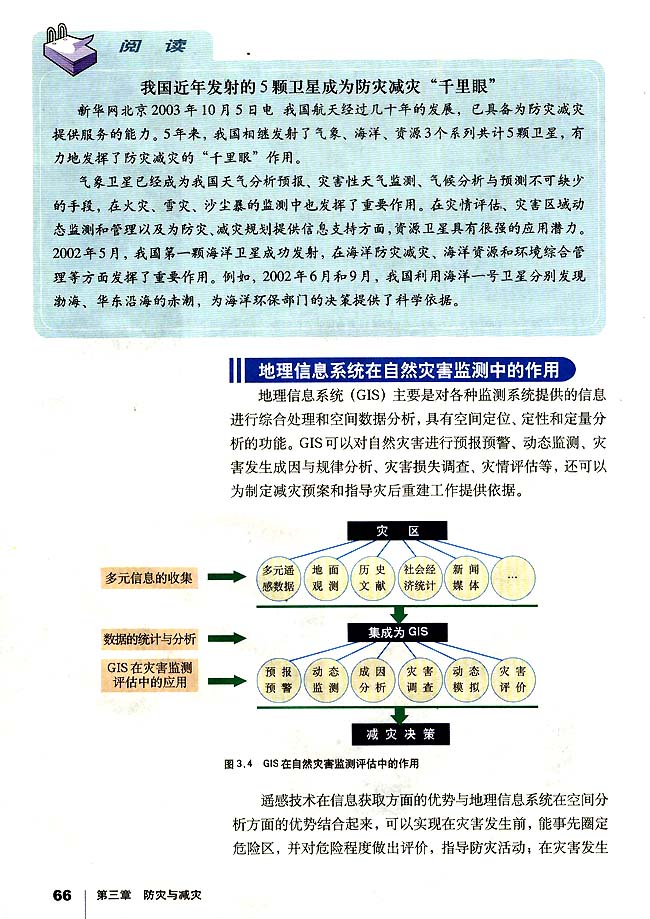 第一节 自然灾害的监测与防御(第66页)