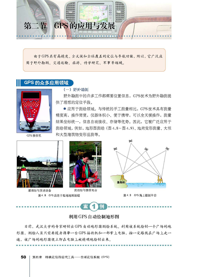 第二节 GPS的应用与发展(第50页)