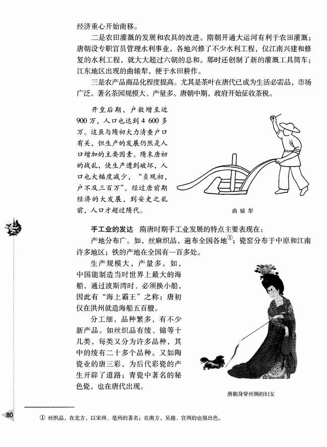 第五节 隋唐时期社会经济的繁荣(第80页)