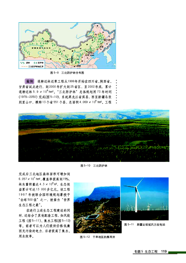5.2 生态工程的实例和发展前景(第119页)