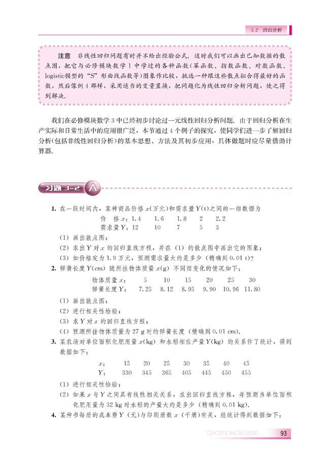 3.2 回归分析(第93页)