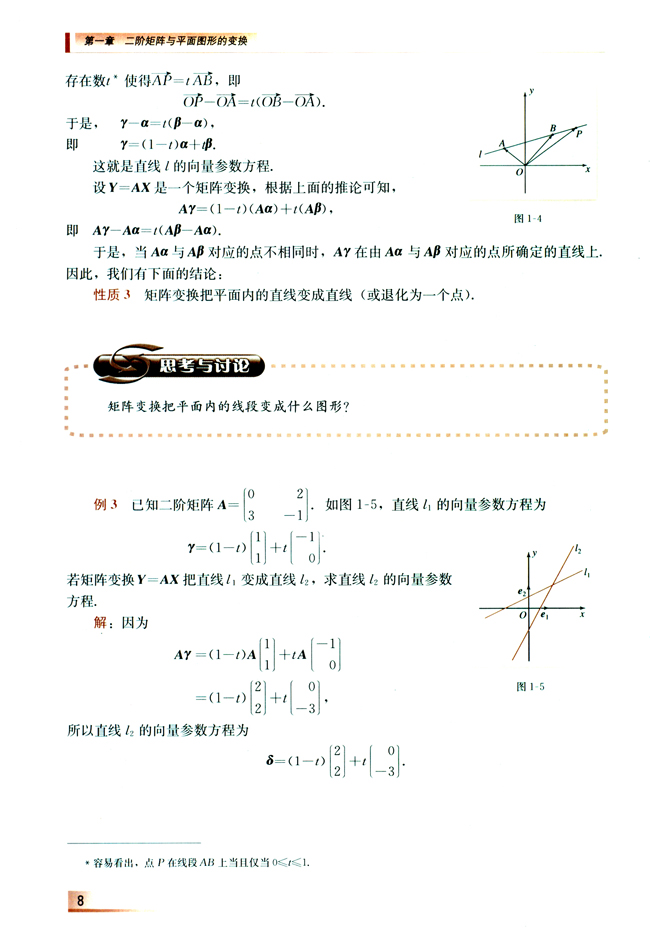 1.2 二阶矩阵与平面向量的乘法(第8页)
