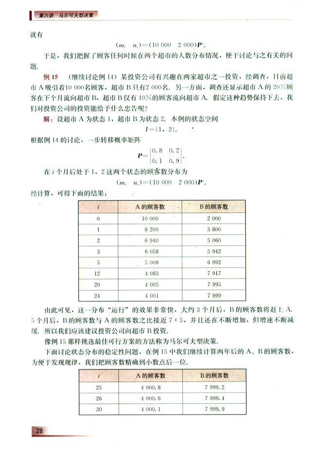 *第六讲 马尔可夫型决策(第28页)