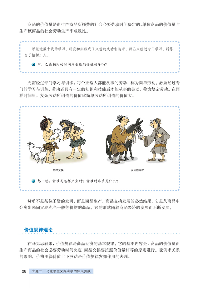 2 马克思的劳动价值理论(第28页)