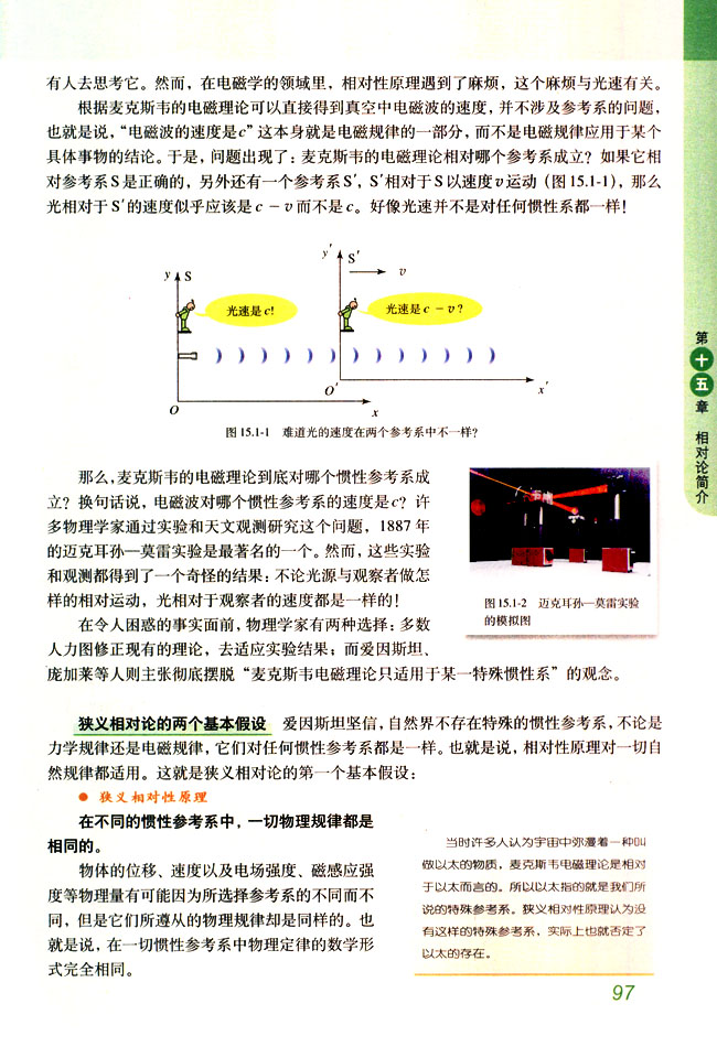 1 相对论的诞生(第97页)