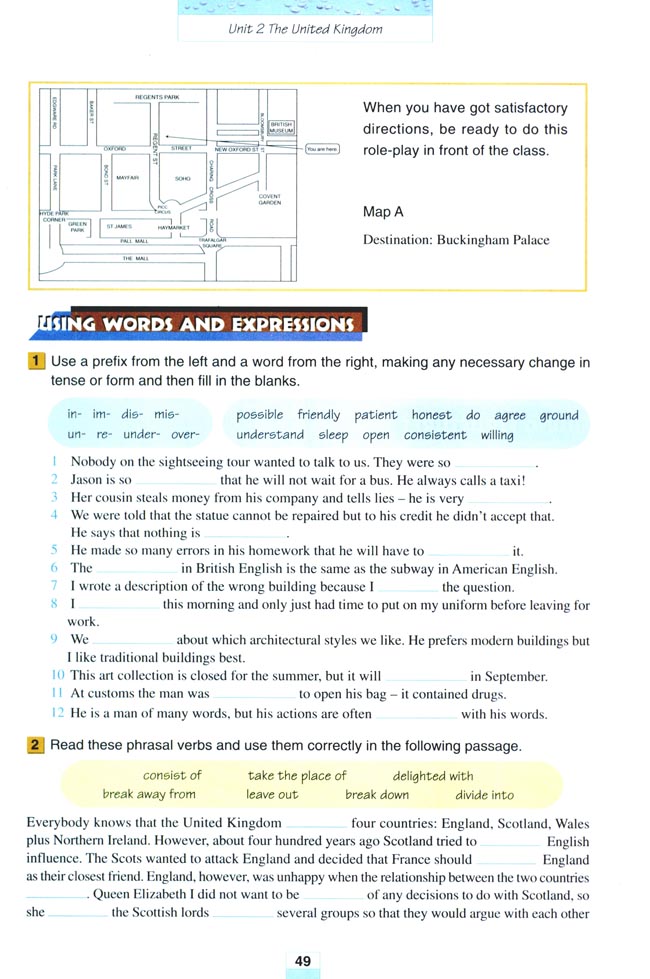 Unit 2 The United Kingdom(第49页)