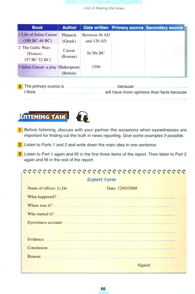 Unir 4 Making the news(第66页)