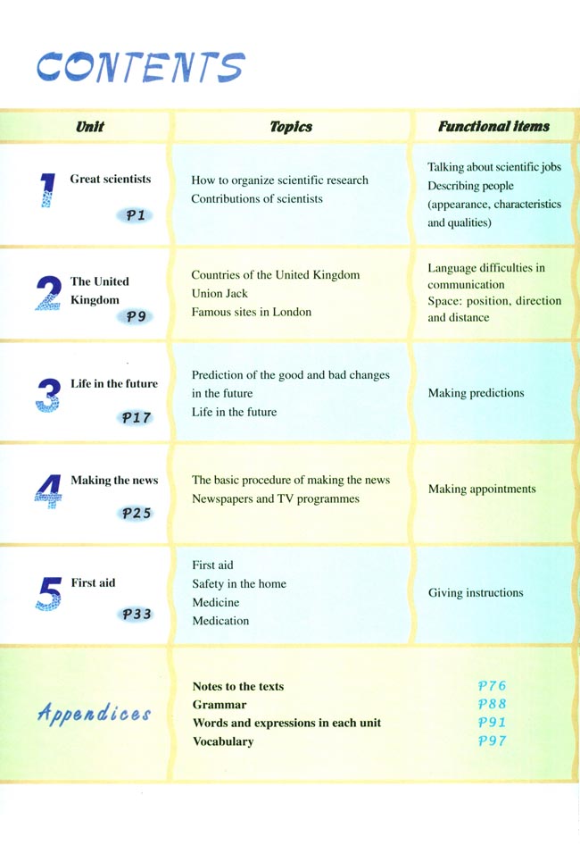 封面/前言/目录