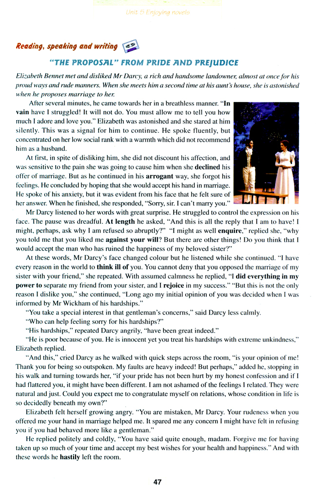 Unit 5 Enjoying novels(第47页)