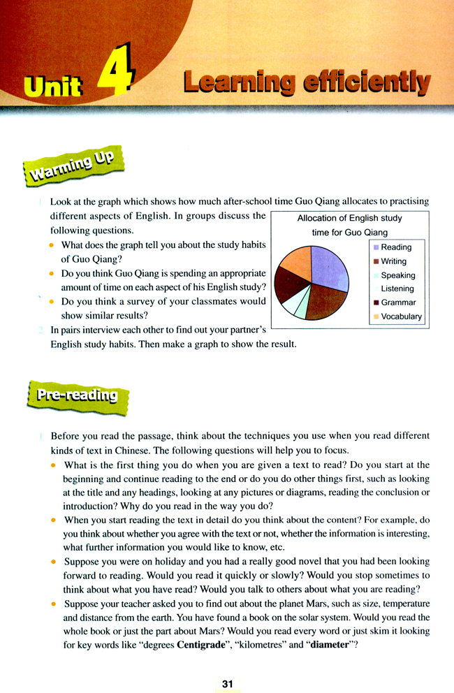 Unit 4 Learning efficiently(第31页)
